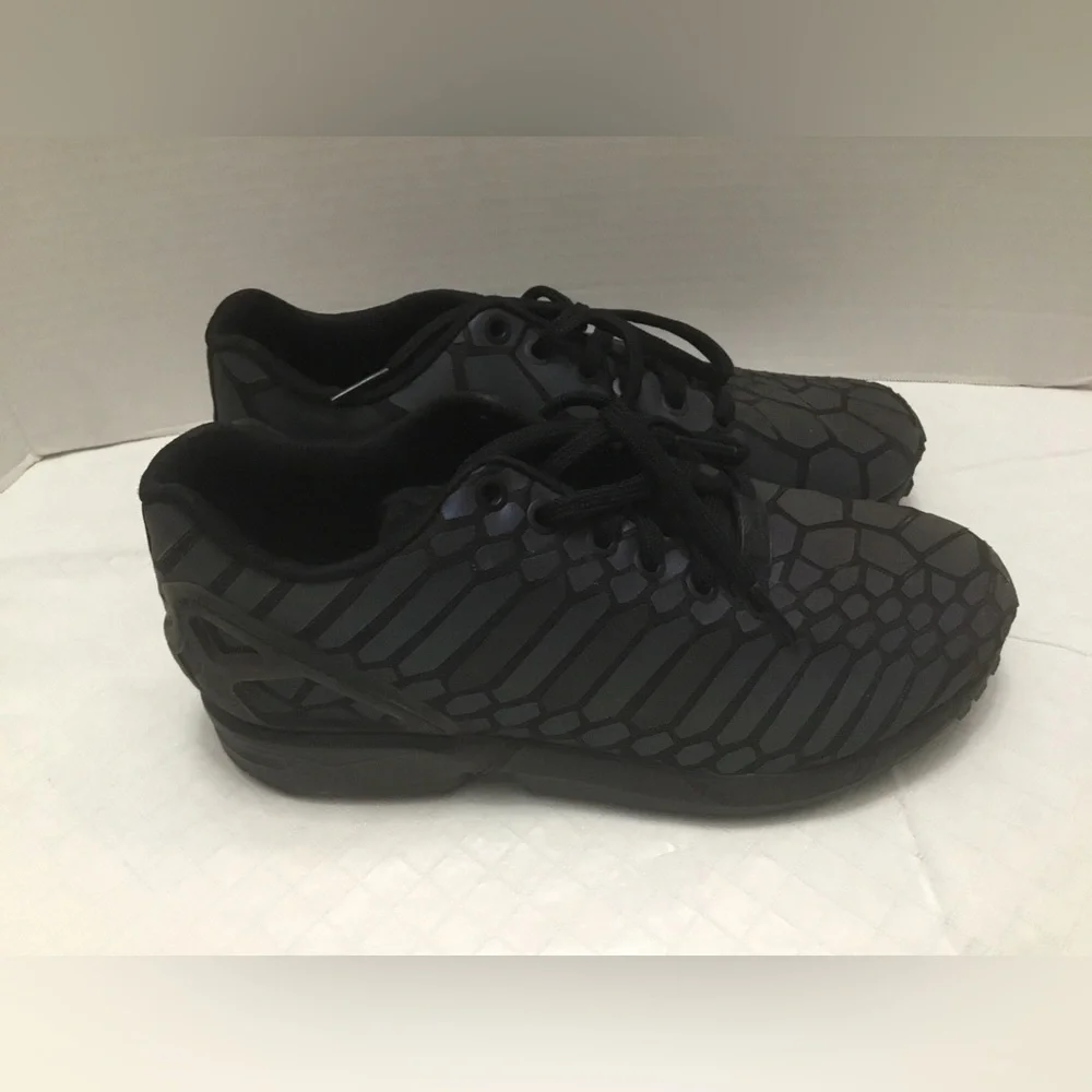 adidas Black Running Shoe Interior with Size Label